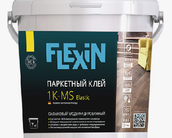 Клей для паркета Flexin 1K-MS Elastic 7 кг