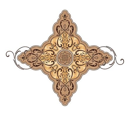 Розетка художественная Lab Arte Р 72