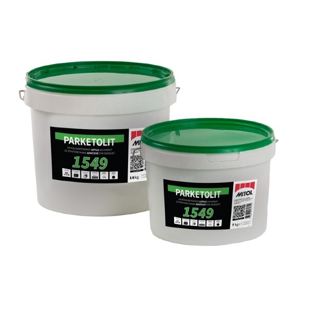 Клей для паркета Parketolit 1549 2K PU 14 кг. Клей для паркета Parketolit 1549 2K PU 14 кг.