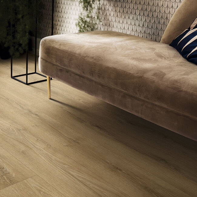 Винил Pergo Glomma Pad Pro Дуб Эйфель коричневый