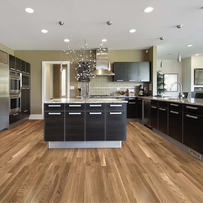 Паркетная доска Tarkett Дуб медный элегант браш Паркетная доска Tarkett Дуб медный элегант браш