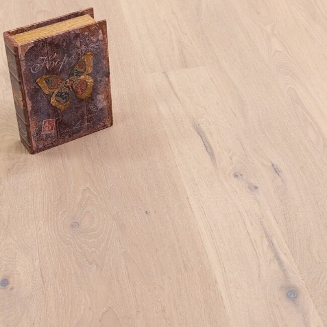 Паркетная доска PolarWood Классик 1П 138 Дуб Артист Белый масло 2V