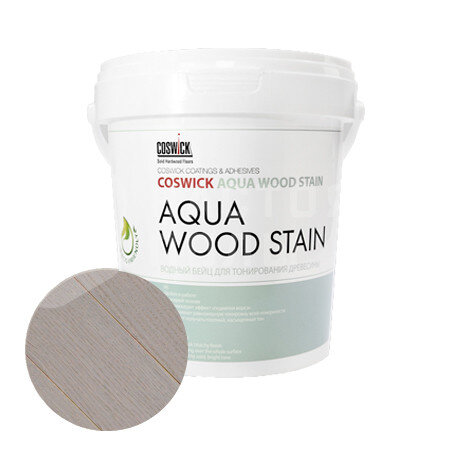 Водный бейц для тонирования древесины Coswick Серая пейна (1 кг) Водный бейц для тонирования древесины Coswick Серая пейна (1 кг)