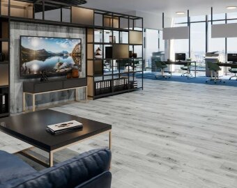 Кварц-виниловая плитка LVT Damy Floor Family Дуб Альпийский