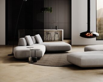 Кварцевый паркет Quartz Parquet Штучный паркет Дуб Маскарпоне Кварцевый паркет Quartz Parquet Штучный паркет Дуб Маскарпоне