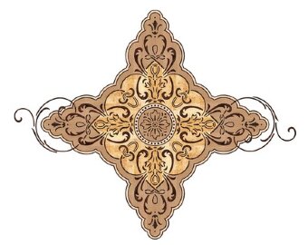 Розетка художественная Lab Arte Р 72