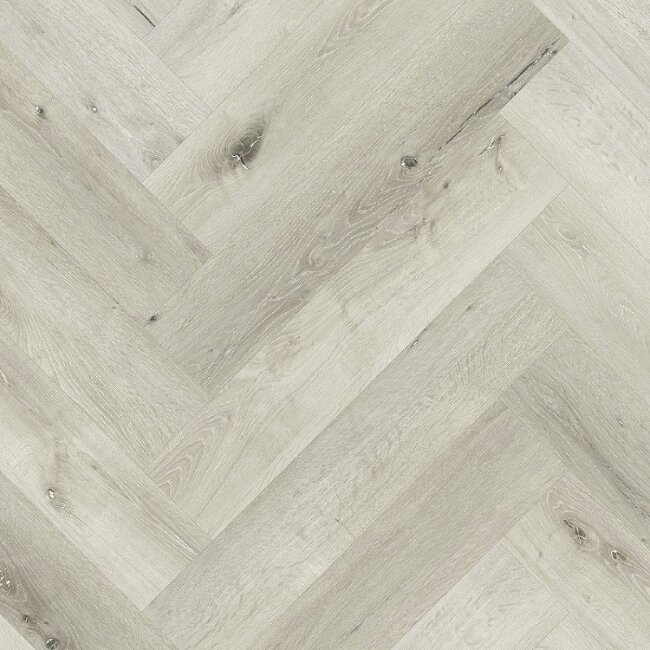 Кварцевый ламинат Английская елка Fargo Parquet 33-DL1601 Дуб Снежный