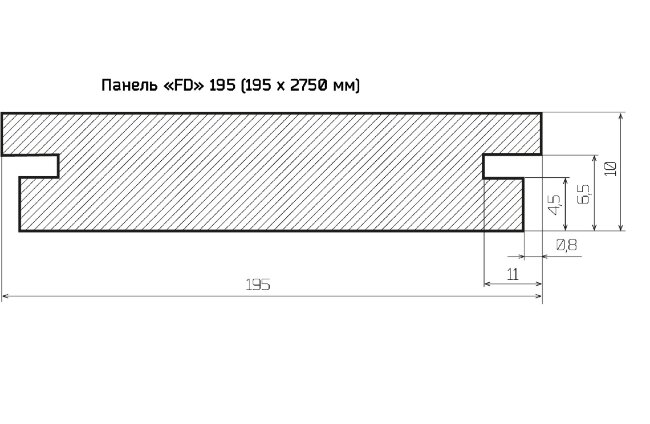 Стеновая панель FD Шпонированная FD 195 Орех Стеновая панель FD Шпонированная FD 195 Орех