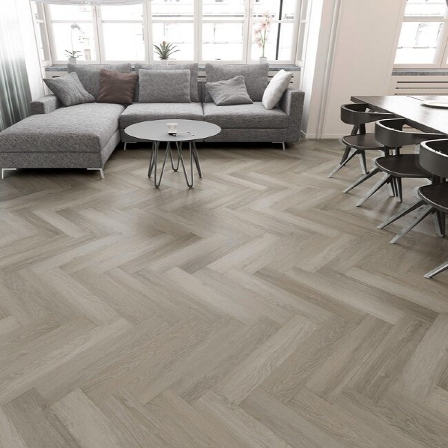 Кварцевый ламинат Английская елка Fargo Parquet 33-986-06 Дуб Норден