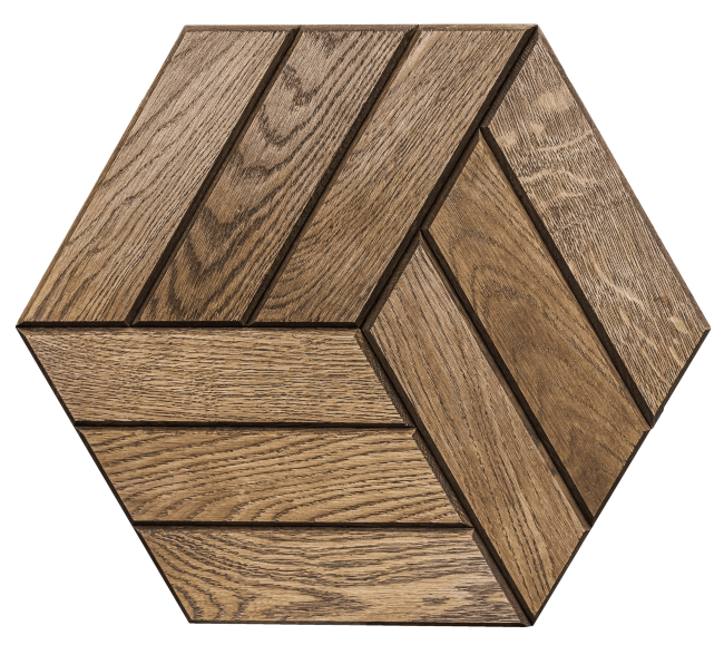 Стеновые панели Куба Венге 180x210x12 мм