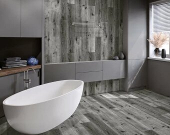 Кварц-виниловая плитка LVT Damy Floor Family Дуб Сильвер