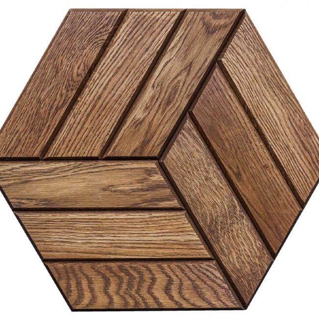 Стеновые панели Куба Мокко 180x210x12 мм