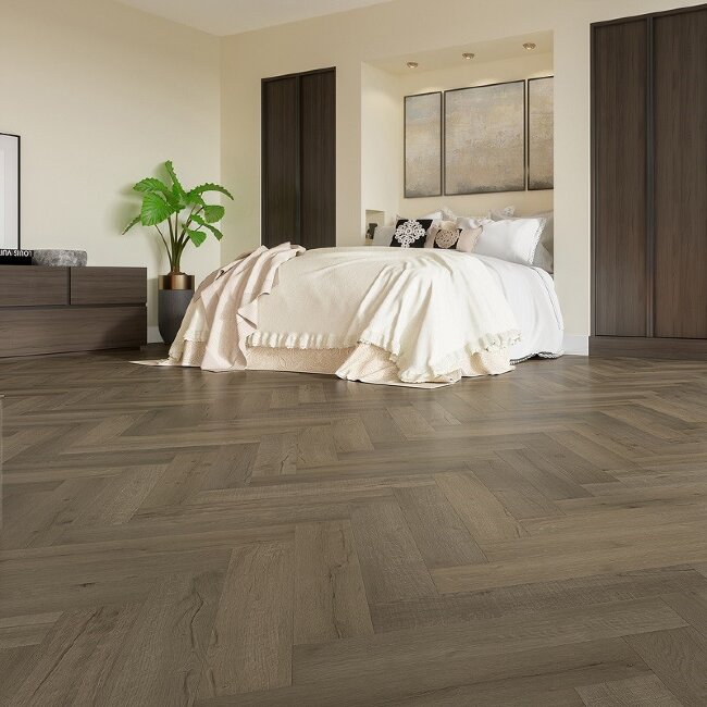 Кварцевый ламинат Английская елка Fargo Parquet 33-81996-10 Дуб Марракеш