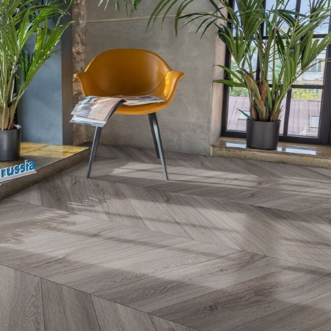 LVT плитка клеевая Aquafloor AF2553PGCh