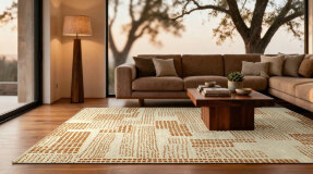 Ковер Louis De Poortere Craft Zen Garden 2079 Dryed Banana
