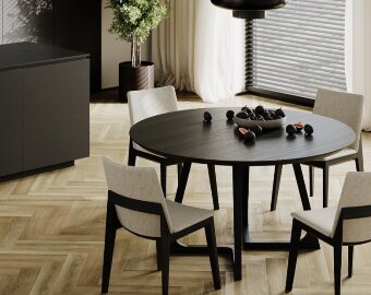 Кварцевый ламинат Английская елка Fargo Parquet 33-70W921 Дуб Мехико