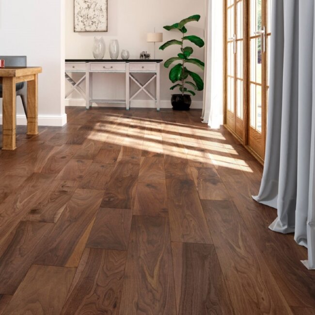 Инженерная доска Missouri Орех Американский натур лак 190 мм Инженерная доска Missouri Орех Американский натур лак 190 мм