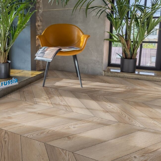 LVT плитка клеевая Aquafloor AF2555PGCh