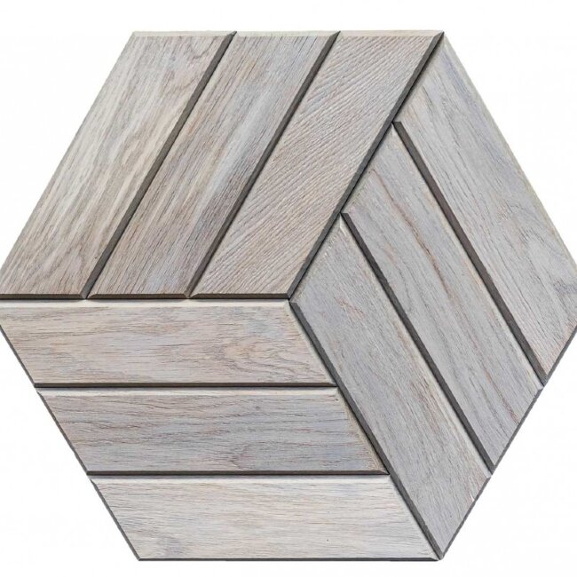 Стеновые панели Куба Серый 180x210x12 мм