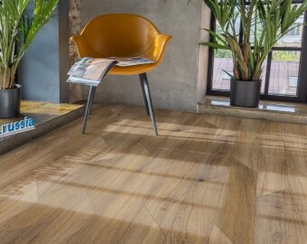 LVT плитка клеевая Aquafloor AF2556PGCh