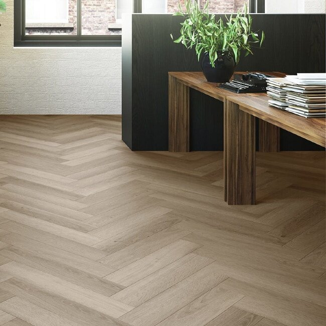 Виниловые полы английская елка Invictus Highland Oak 39 Canyon