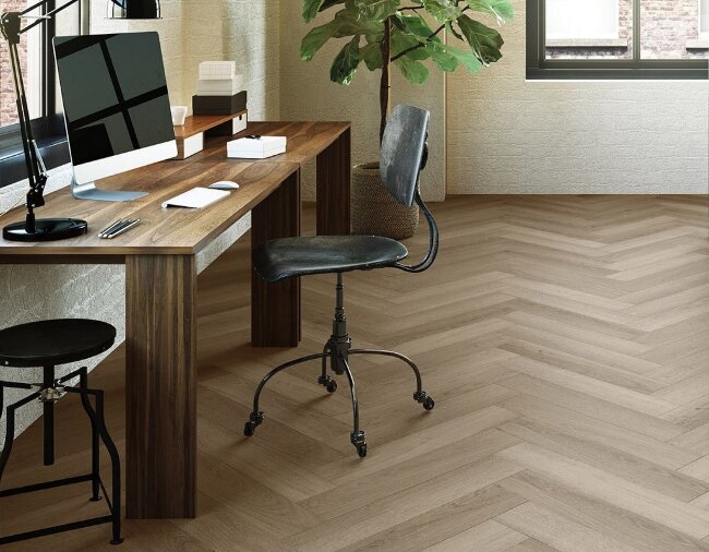 Виниловые полы английская елка Invictus Highland Oak 39 Canyon