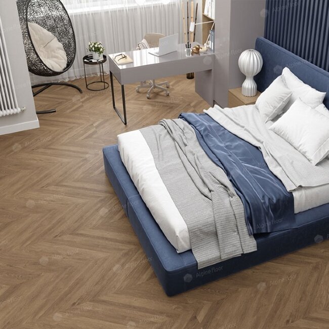 Плитка LVT Alpine Floor ФРАНЦУЗСКАЯ ЕЛОЧКА