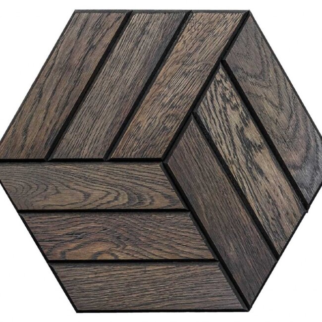 Стеновые панели Куба Эбен 180x210x12 мм