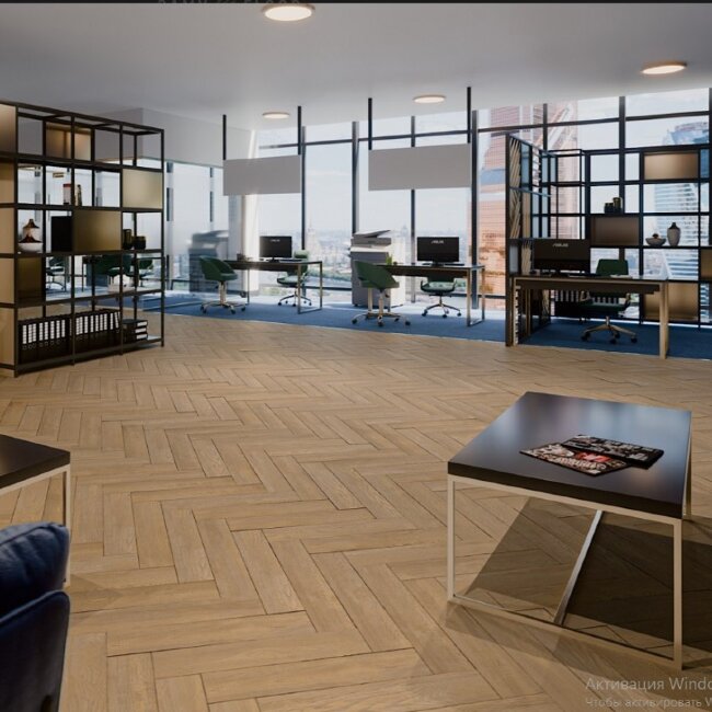 SPC ламинат елочка Damy Floor London Брайтон