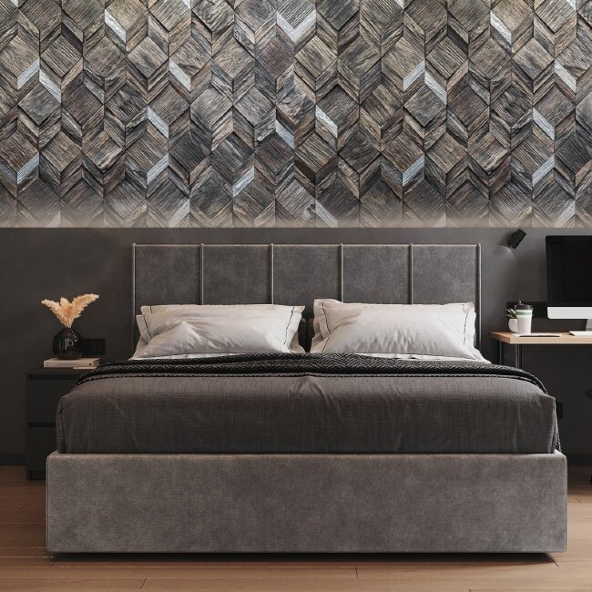 Стеновые панели Вира Эбен 312x425x5-18 мм