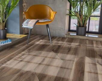 LVT плитка клеевая Aquafloor AF2558PGCh