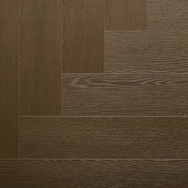 SPC ламинат FirstFloor Английская елка 1F044 Отборный бурый дуб SPC ламинат FirstFloor Английская елка 1F044 Отборный бурый дуб