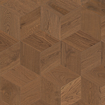 Мозаичный паркет Coswick T&G 1193-1281-10 Ромб Дуб Кедр S&B