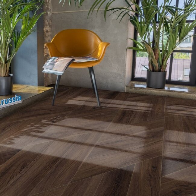 LVT плитка клеевая Aquafloor AF2559PGCh