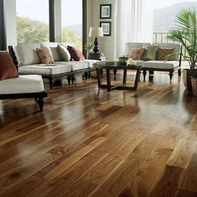 Инженерная доска HM Flooring American Walnut Natur UV лак Инженерная доска HM Flooring American Walnut Natur UV лак