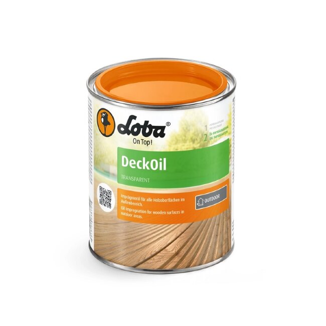 Масло-пропитка для наружных работ Lobasol Deck Oil  2,5 л