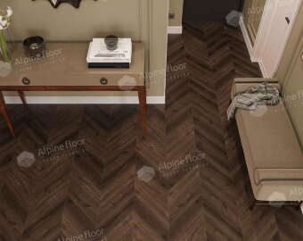 SPC ламинат Alpine Floor Дуб Мокка