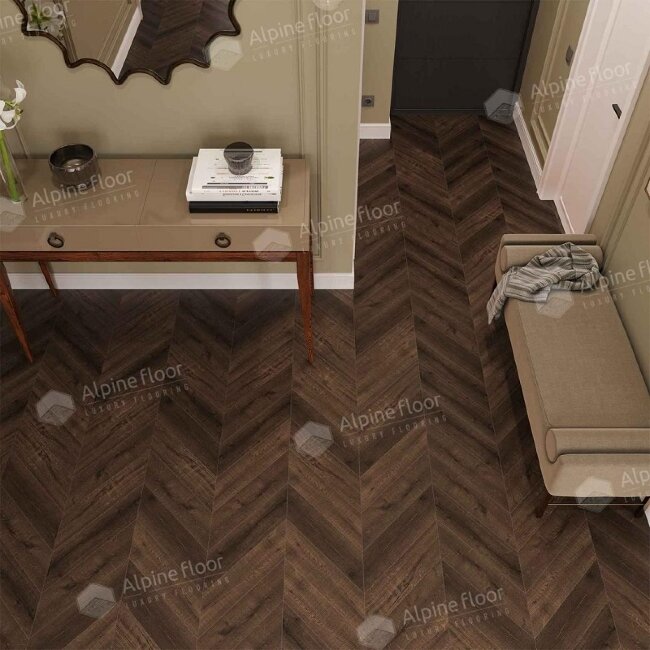 SPC ламинат Alpine Floor Дуб Мокка SPC ламинат Alpine Floor Дуб Мокка