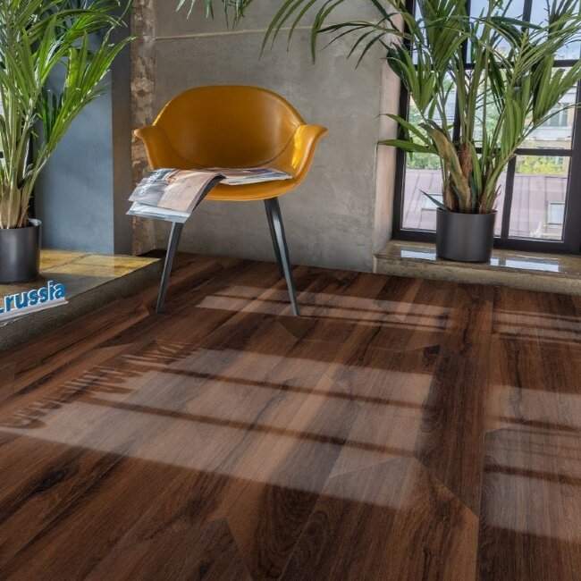 LVT плитка клеевая Aquafloor AF2560PGCh