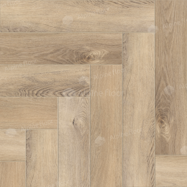 SPC ламинат Alpine Floor PARQUET LIGHT ЕСО 13-17В ДУБ СИНИСТРА 600*125*4 мм (1.95 м2)  43 класс