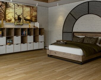 SPC ламинат Damy Floor Family Дуб Медовый