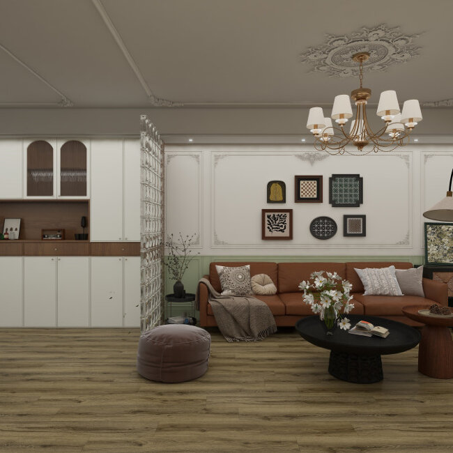 SPC Плитка Bronix Kvarr Rutil 1220х180х4 мм (2,635 м2)