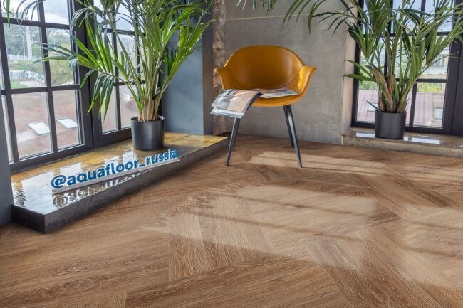 ПВХ плитка клеевая Aquafloor Parquet Glue AF2508PG 