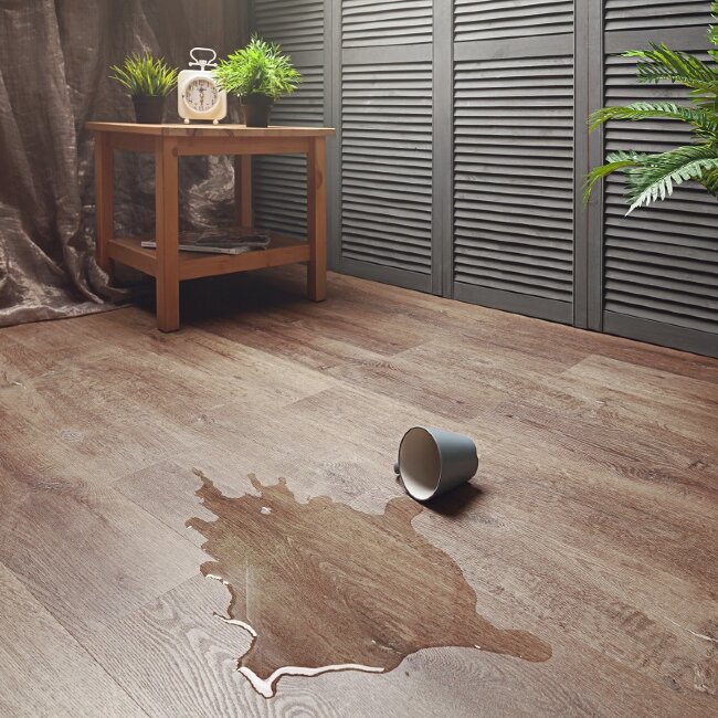 ПВХ плитка клеевая Aquafloor AF6033