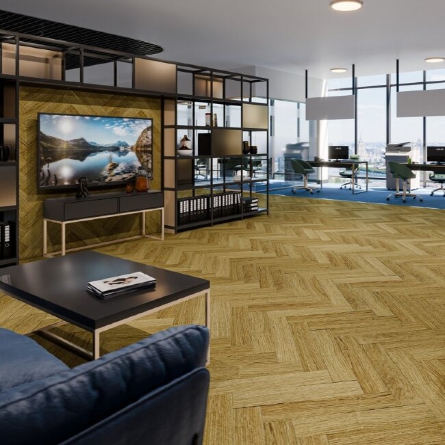 SPC ламинат елочка Damy Floor London Манчестер