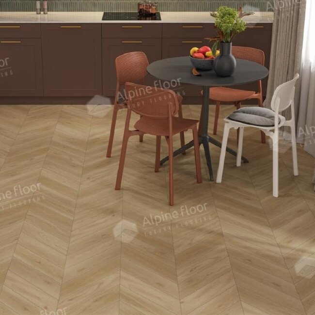 Ламинат Alpine floor Chevron Art LF109-01 Дуб Монте-Роза Ламинат Alpine floor Chevron Art LF109-01 Дуб Монте-Роза