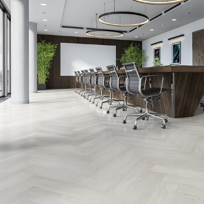 Кварцевый ламинат Английская елка Fargo Parquet 33-2034-08 Дуб Эдинбург