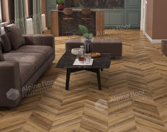 Ламинат Alpine floor Chevron Art LF109-04 Дуб Эльбрус