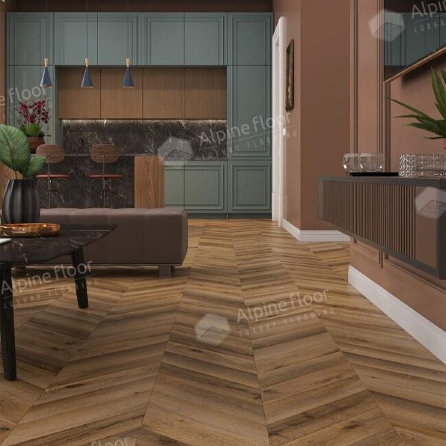 Ламинат Alpine floor Chevron Art LF109-04 Дуб Эльбрус Ламинат Alpine floor Chevron Art LF109-04 Дуб Эльбрус