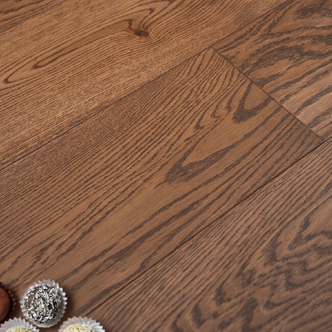 Паркетная доска Karelia Пралине Дуб 138 Трюфель 1П матовый лак